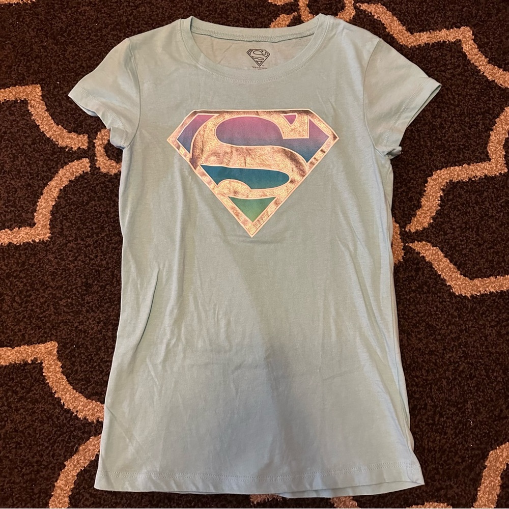 Girls XL DC Comics Superman T-Shirt